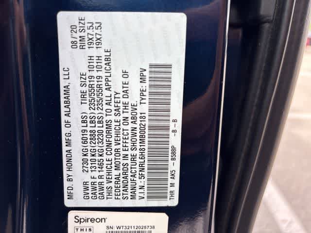 Used 2021 Honda Odyssey Touring image 23