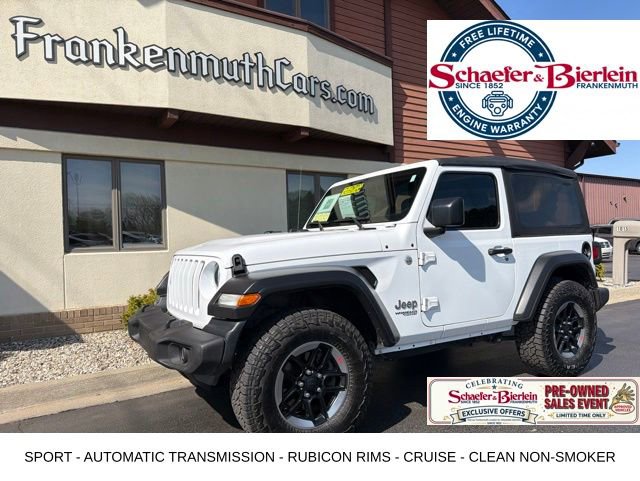 Certified 2021 Jeep Wrangler Sport