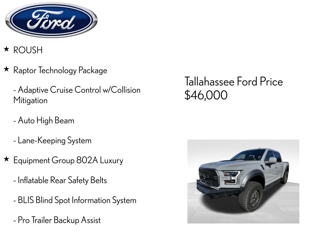 Used 2018 Ford F150 Raptor w/ Equipment Group 802A Luxury image 4