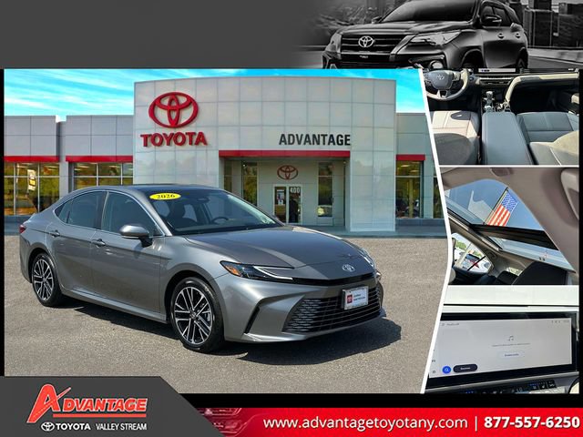 Certified 2026 Toyota Camry XLE w/ Premium Package AWD/4WD 360° Tour