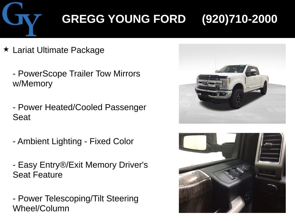 Used 2018 Ford F250 Lariat w/ Lariat Ultimate Package image 19
