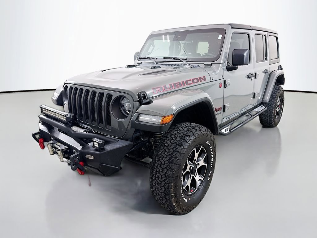 Used 2020 Jeep Wrangler Unlimited Rubicon w/ Steel Bumper Group image 3