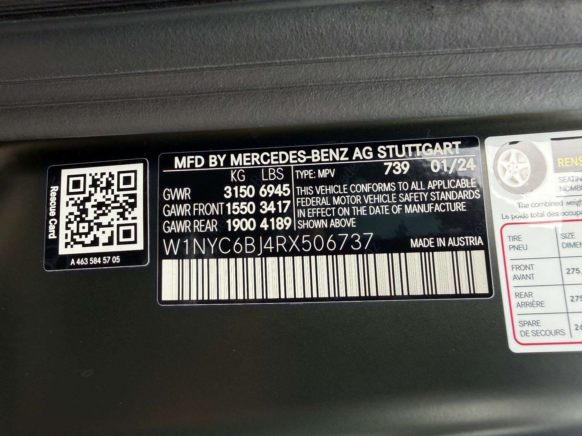 Certified 2024 Mercedes-Benz G 550 image 35
