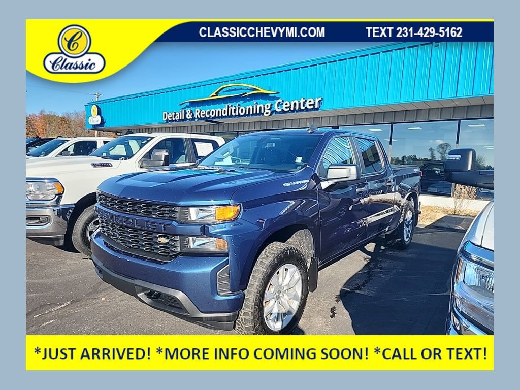 Used 2020 Chevrolet Silverado 1500 Custom w/ Custom Value Package