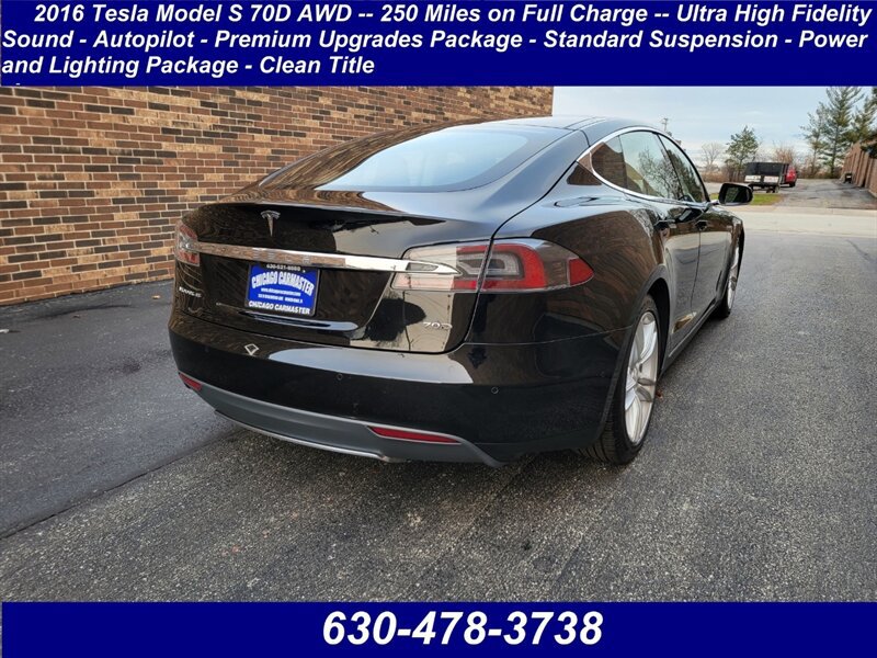 Used 2016 Tesla Model S 70D AWD/4WD image 2