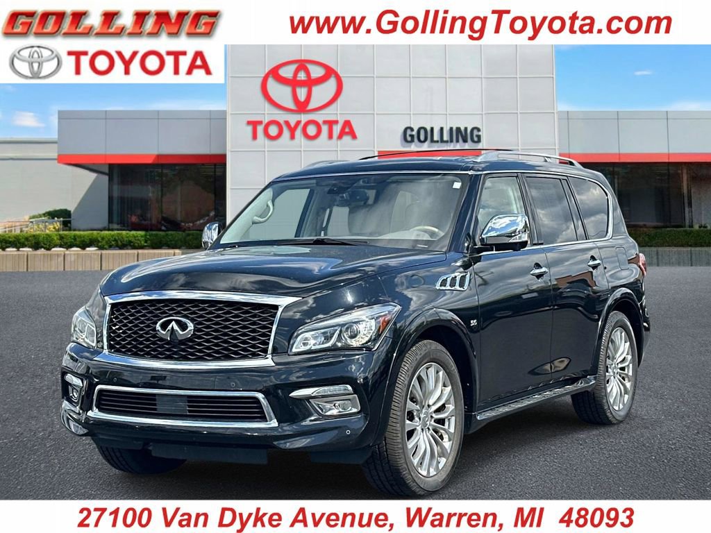 Used 2015 INFINITI QX80 4WD