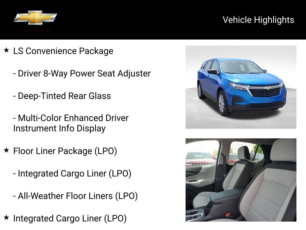 Certified 2024 Chevrolet Equinox LS w/ LS Convenience Package FWD image 20