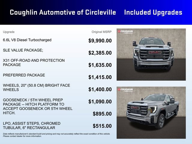 New 2026 GMC Sierra 2500 SLE w/ SLE Value Package; AWD/4WD image 3