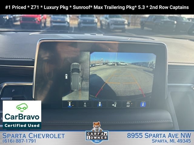 Certified 2024 Chevrolet Tahoe Z71 w/ Luxury Package AWD/4WD image 17