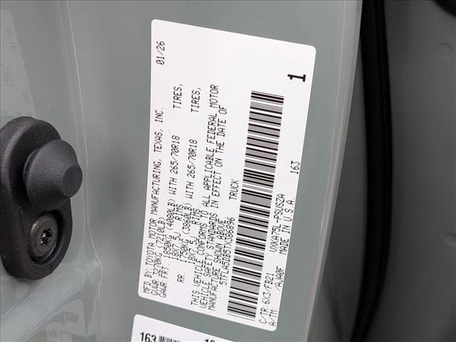 New 2026 Toyota Tundra SR5 image 17