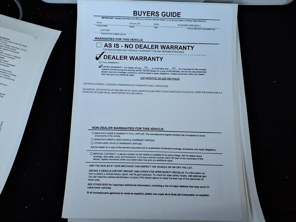Used 2024 Buick Encore GX Preferred image 35
