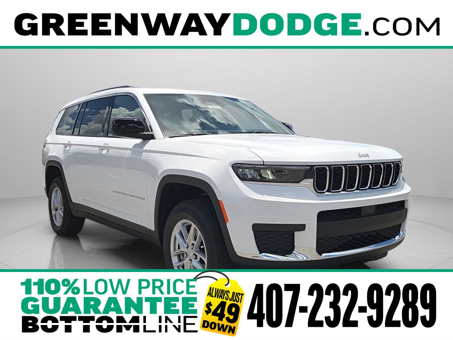 New 2025 Jeep Grand Cherokee L Laredo w/ Luxury Tech Group I