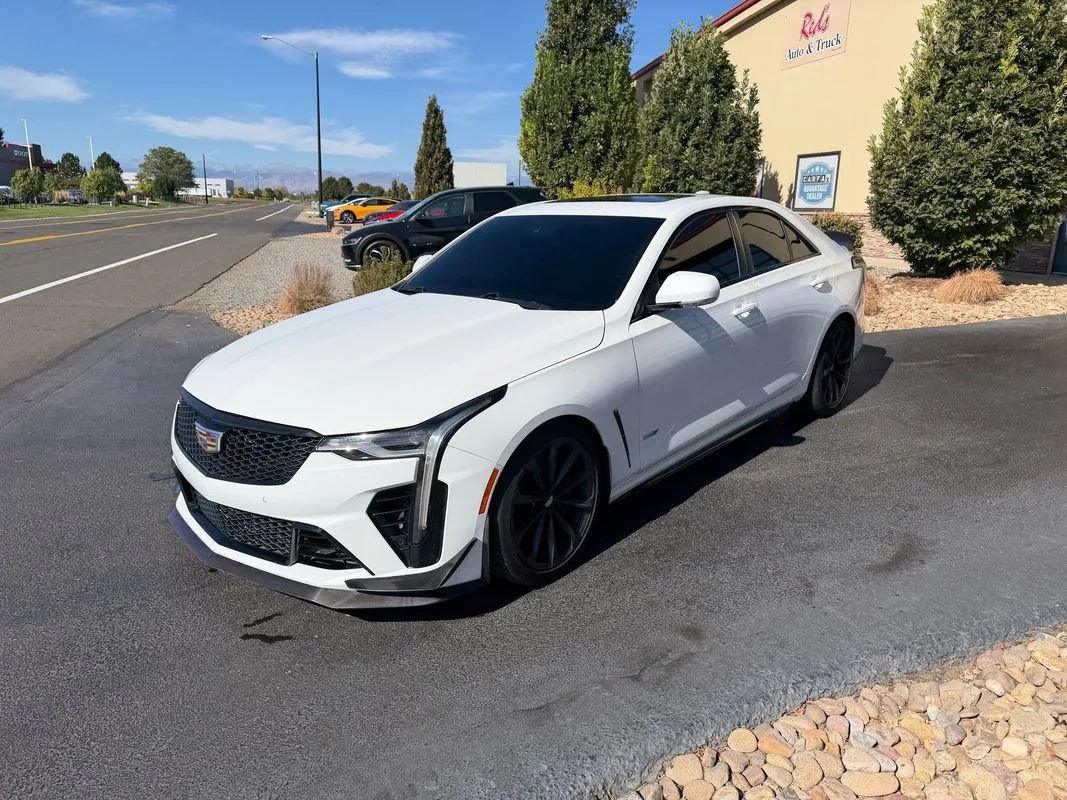 Used 2022 Cadillac CT4 V Blackwing w/ Carbon Fiber 1 Package RWD image 37