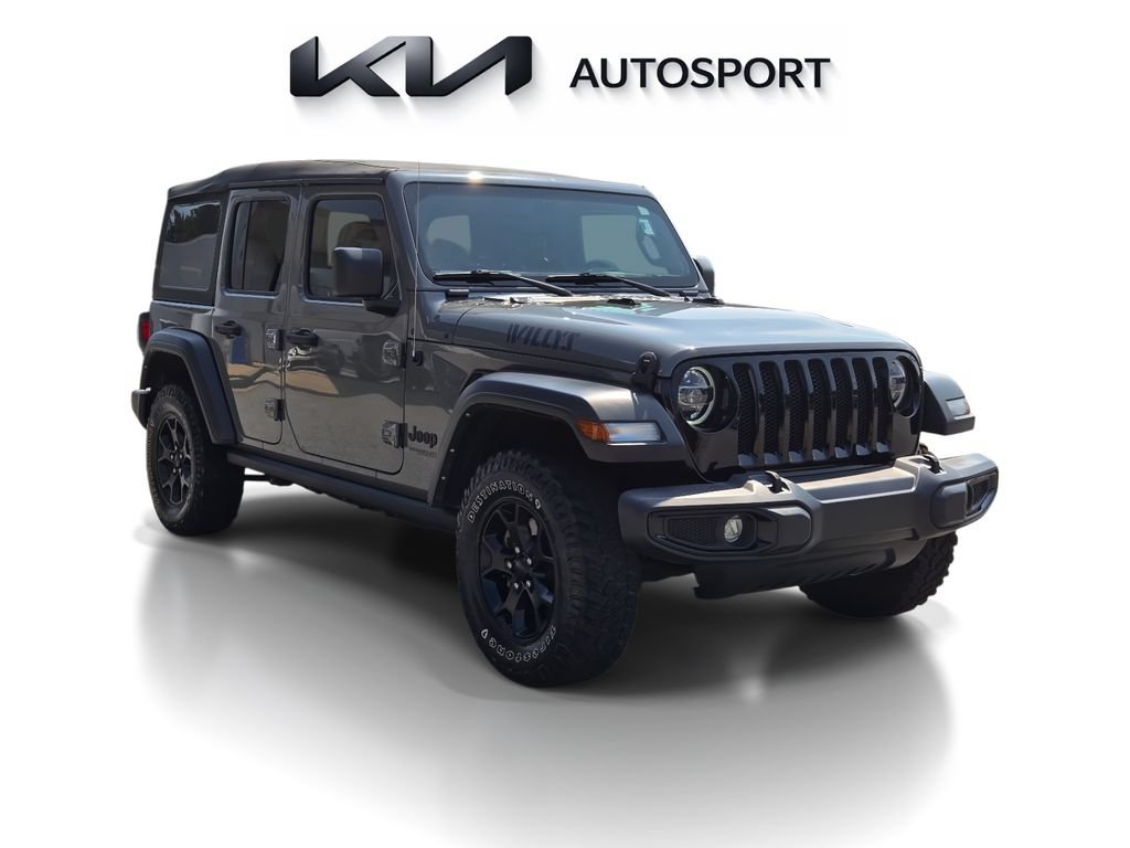 Used 2022 Jeep Wrangler Unlimited Sport AWD/4WD image 3