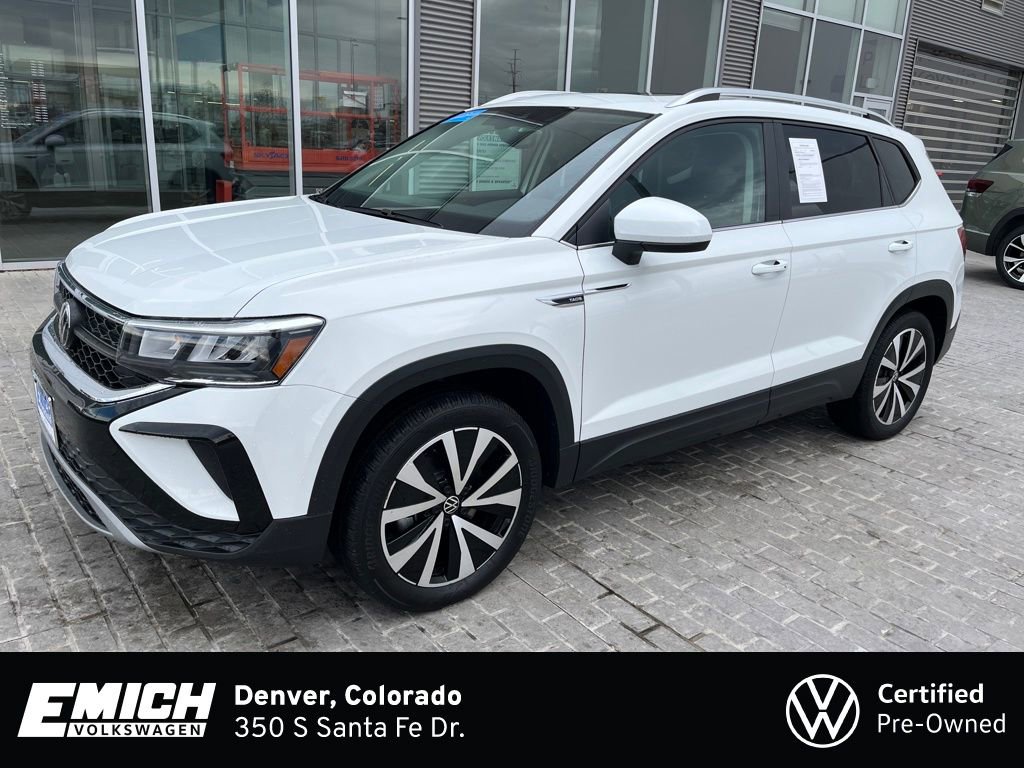 Certified 2023 Volkswagen Taos SE w/ Panoramic Sunroof Package image 1