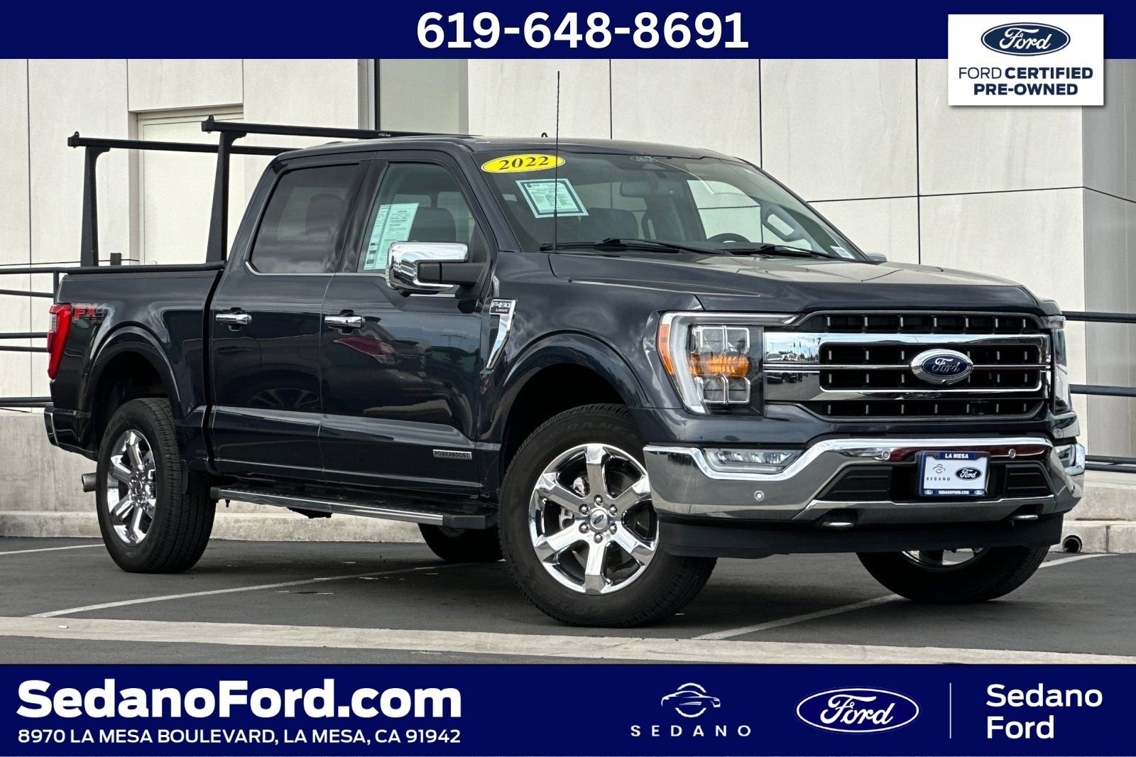 Certified 2022 Ford F150 Lariat w/ Max Trailer Tow Package