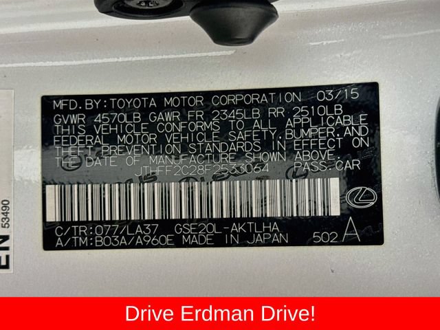 Used 2015 Lexus IS 250C w/ Luxury Package RWD image 26
