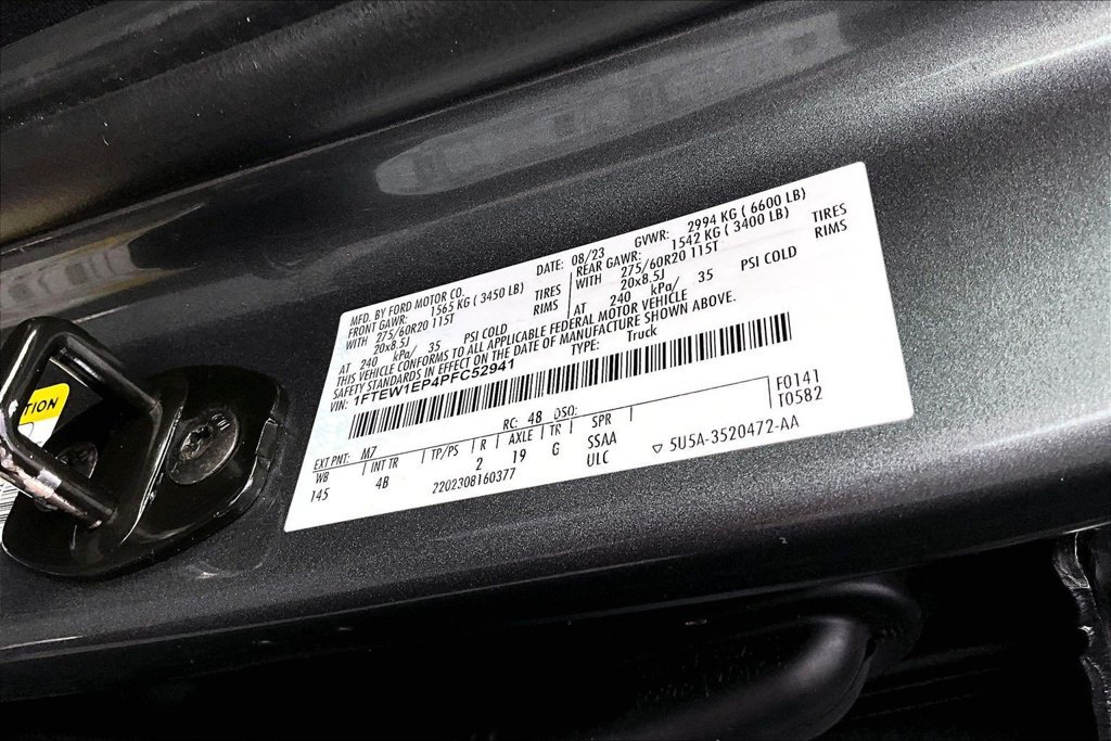Used 2023 Ford F150 XLT w/ Equipment Group 302A High AWD/4WD image 31