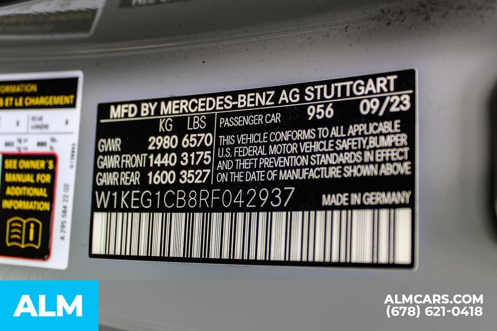 Used 2024 Mercedes-Benz EQE 350+ 4MATIC Sedan w/ Pinnacle Trim Package image 39