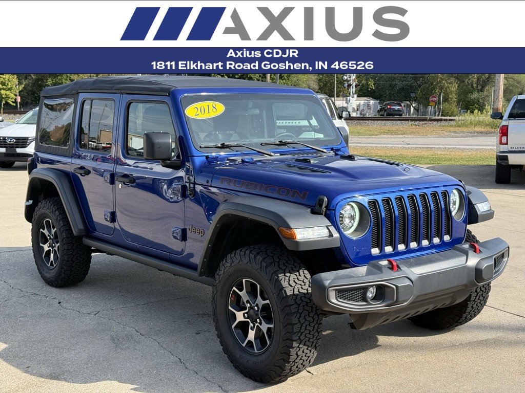 Certified 2018 Jeep Wrangler Unlimited Rubicon