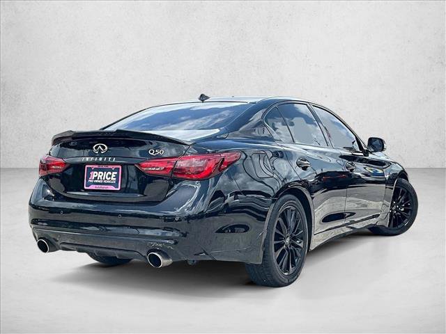Used 2024 INFINITI Q50 Luxe w/ Cargo Package RWD image 2