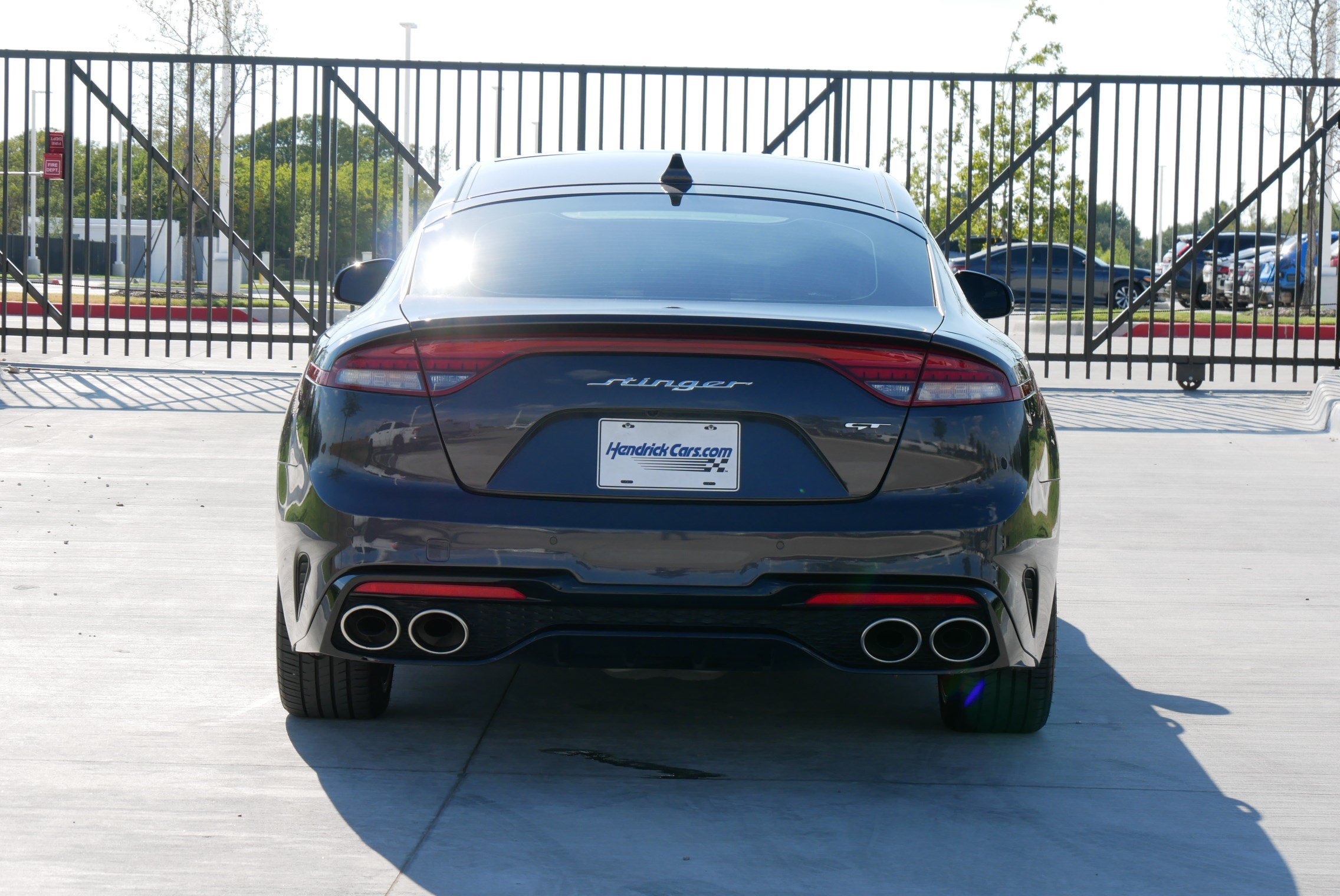 Used 2022 Kia Stinger GT1 w/ Red Interior Color Package RWD image 8