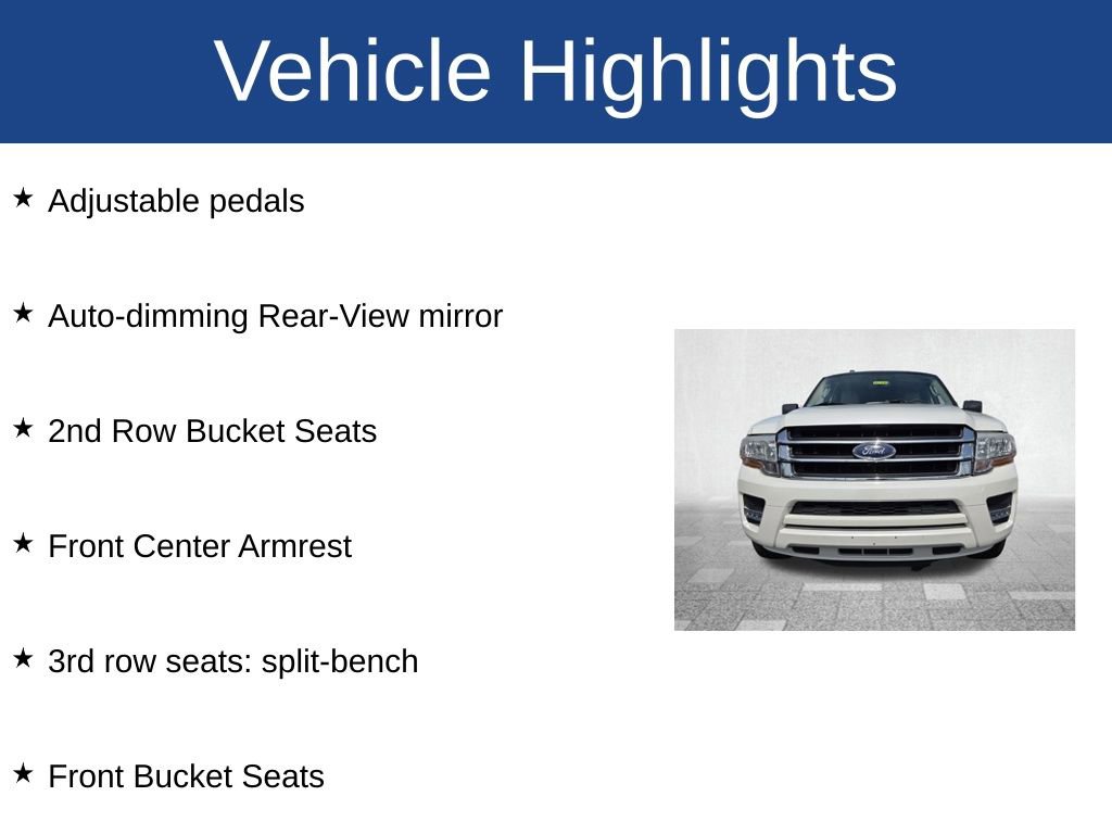 Used 2017 Ford Expedition XLT w/ Equipment Group 202A image 4