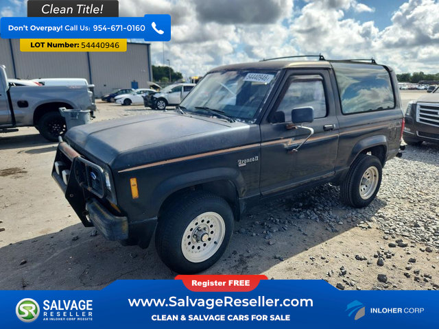 Used 1988 Ford Bronco II 4WD