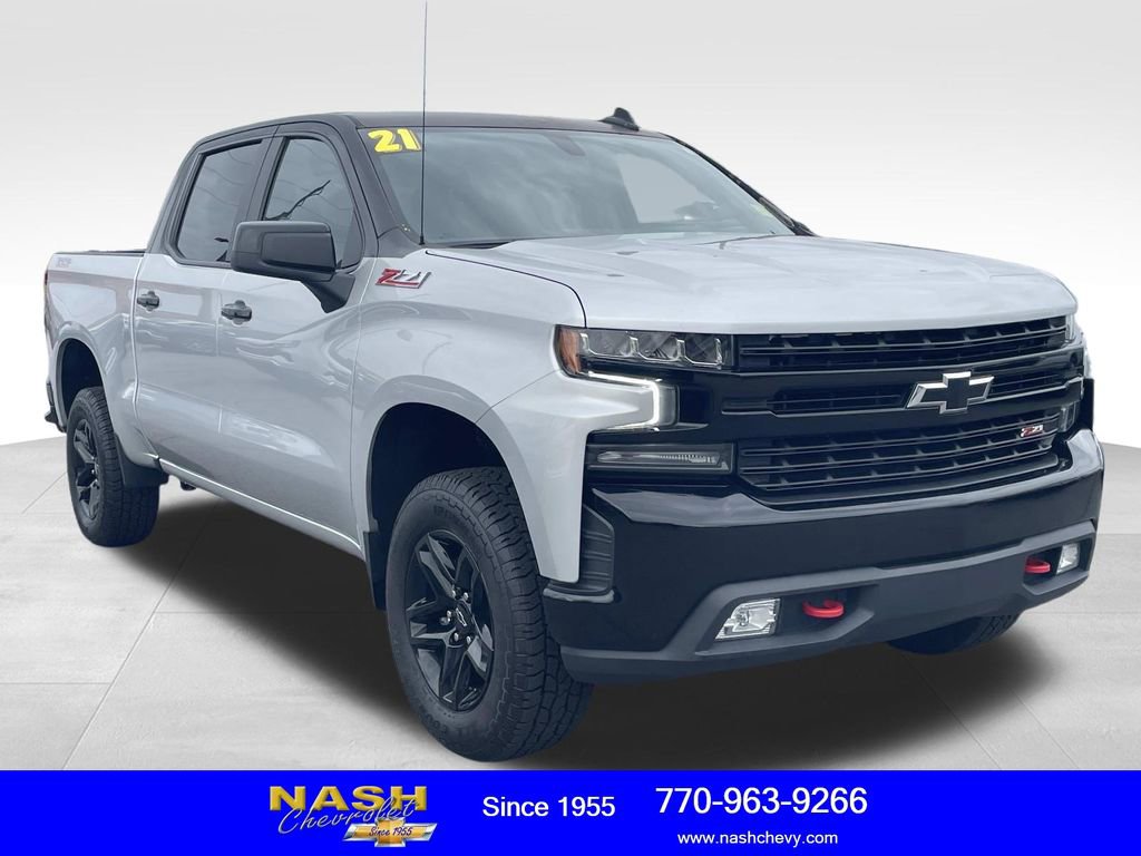 Used 2021 Chevrolet Silverado 1500 LT Trail Boss w/ Bed Protection Package image 1