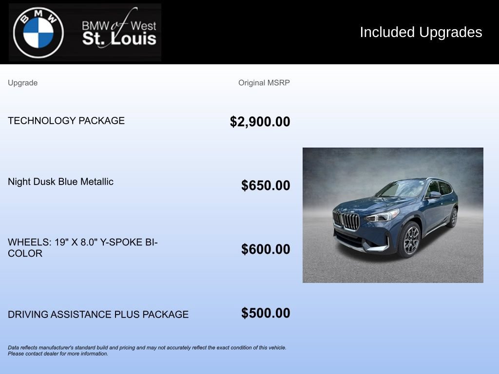 New 2026 BMW X1 xDrive28i w/ Technology Package AWD/4WD image 17