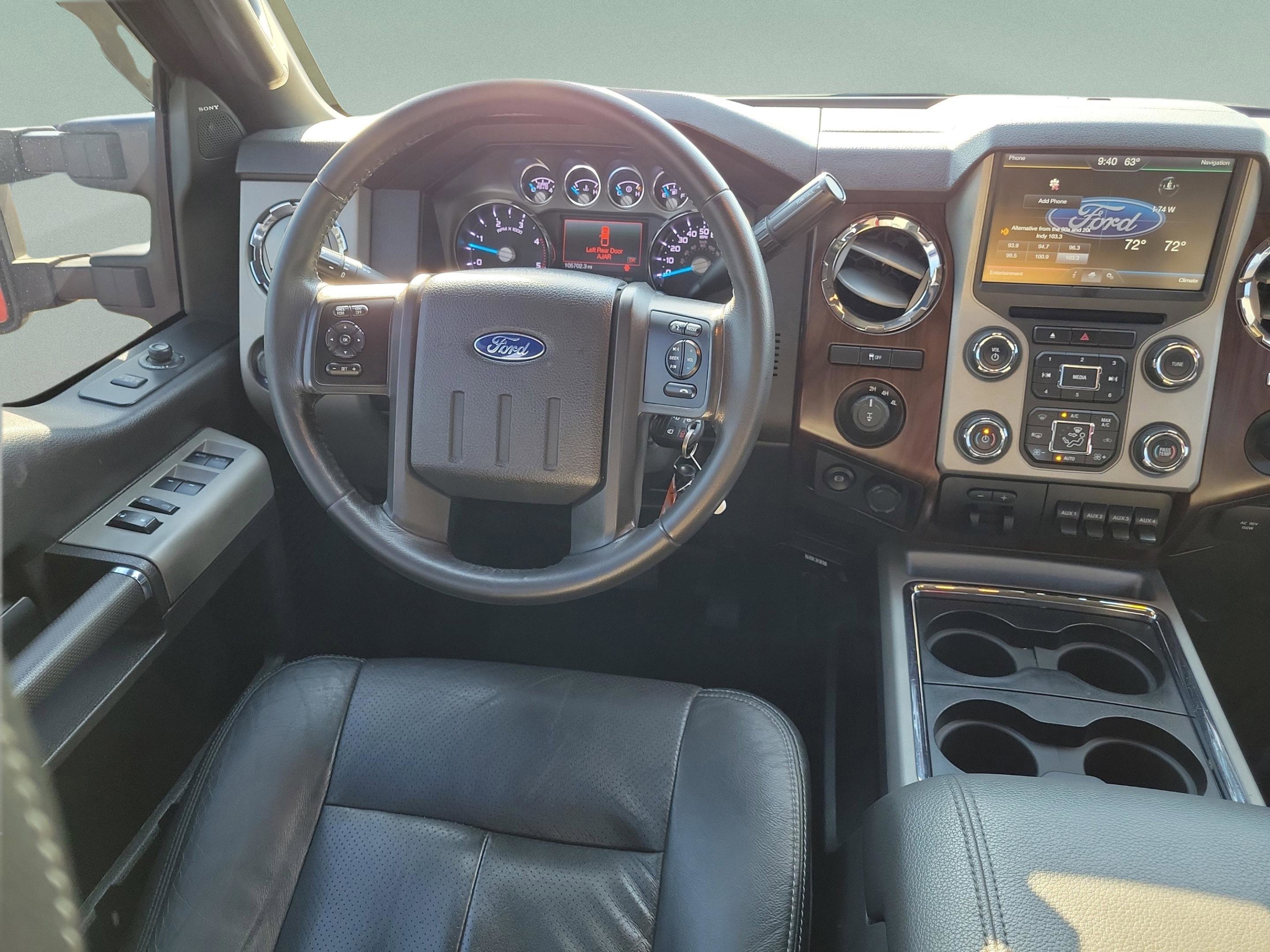Used 2015 Ford F250 Lariat w/ Chrome Package AWD/4WD image 9