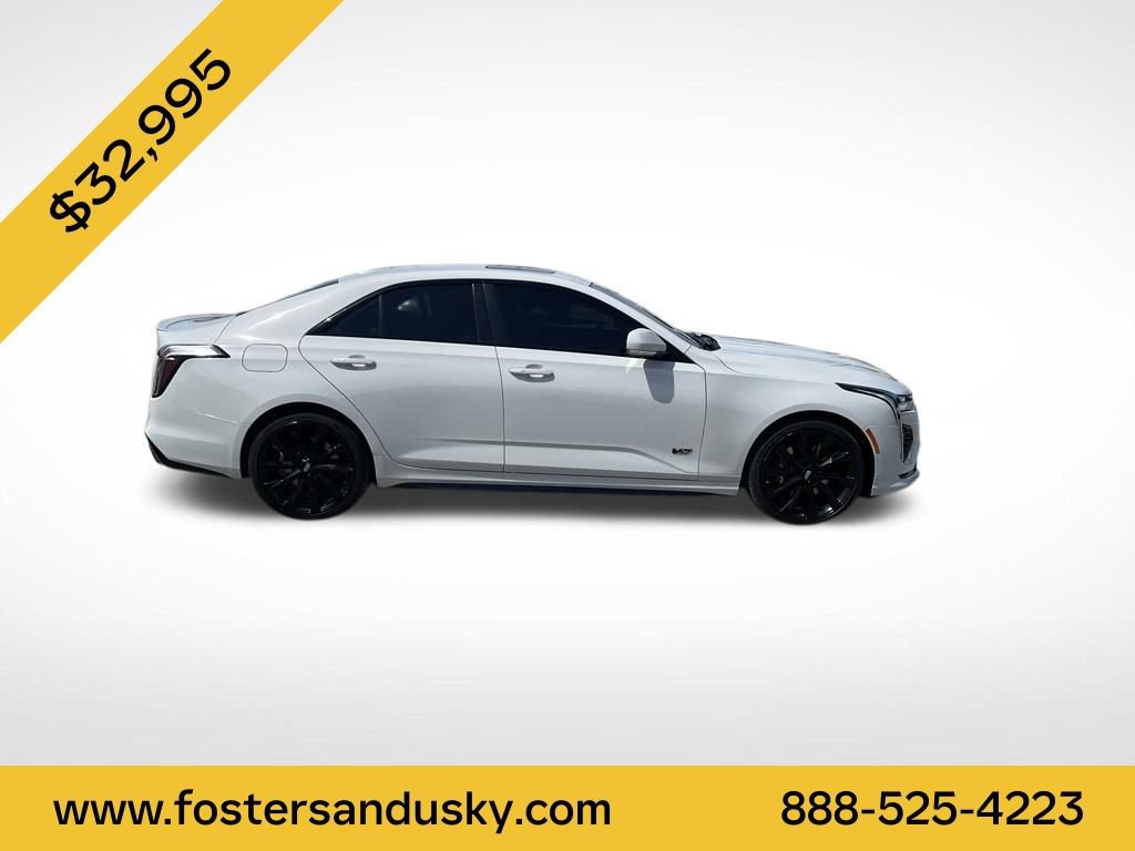 Used 2021 Cadillac CT4 V w/ Technology Package AWD/4WD image 6