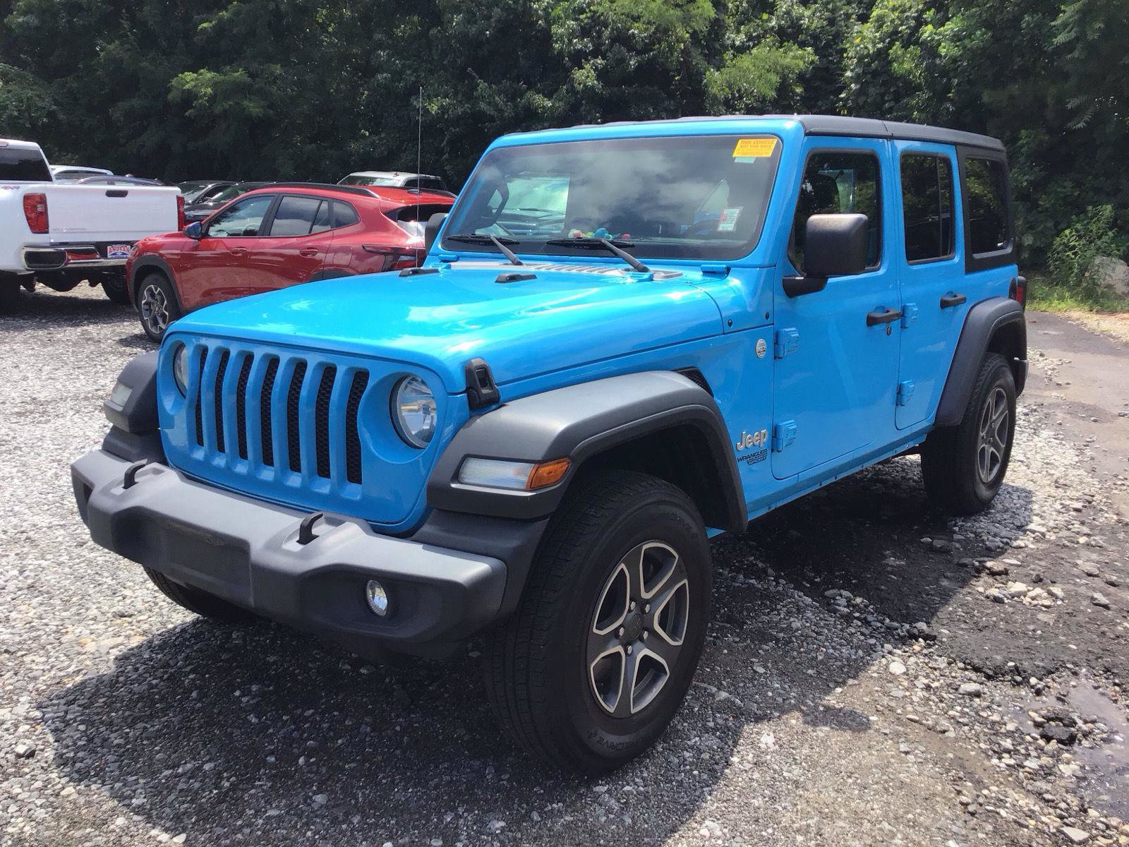 Used 2021 Jeep Wrangler Unlimited Sport AWD/4WD image 2