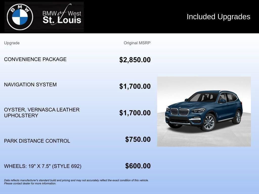 Used 2018 BMW X3 xDrive30i w/ Convenience Package image 42