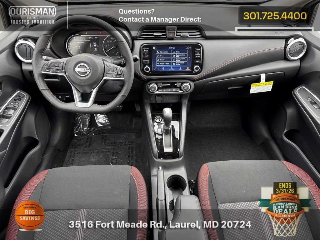 New 2025 Nissan Versa SR w/ Trunk Package image 14