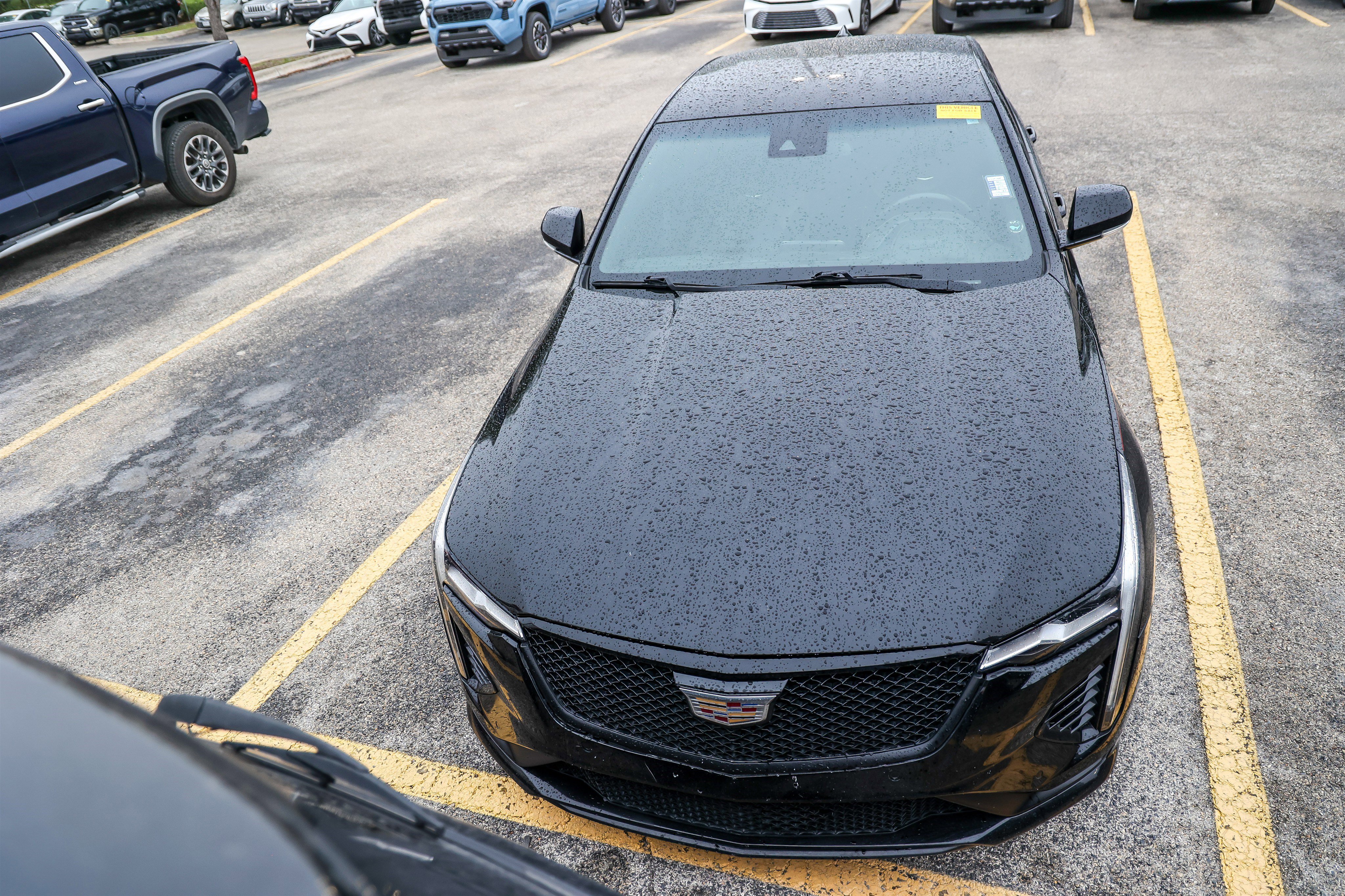 Used 2021 Cadillac CT4 V w/ Climate Package RWD image 3