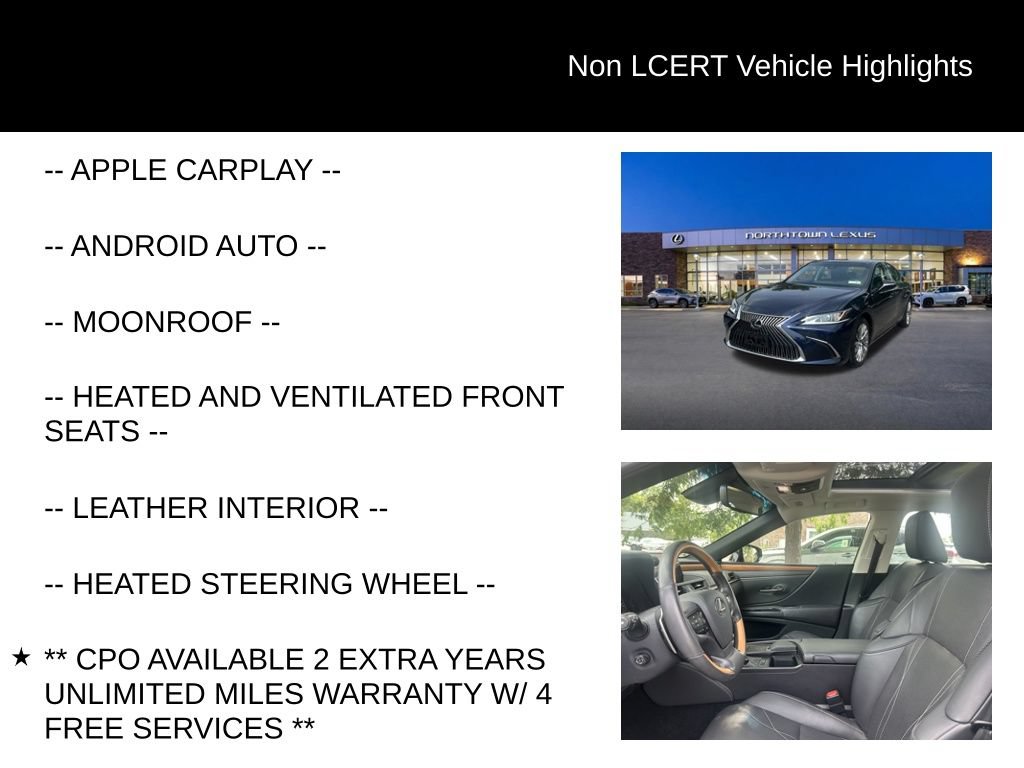 Used 2020 Lexus ES 350 w/ Accessory Package 2 FWD image 27
