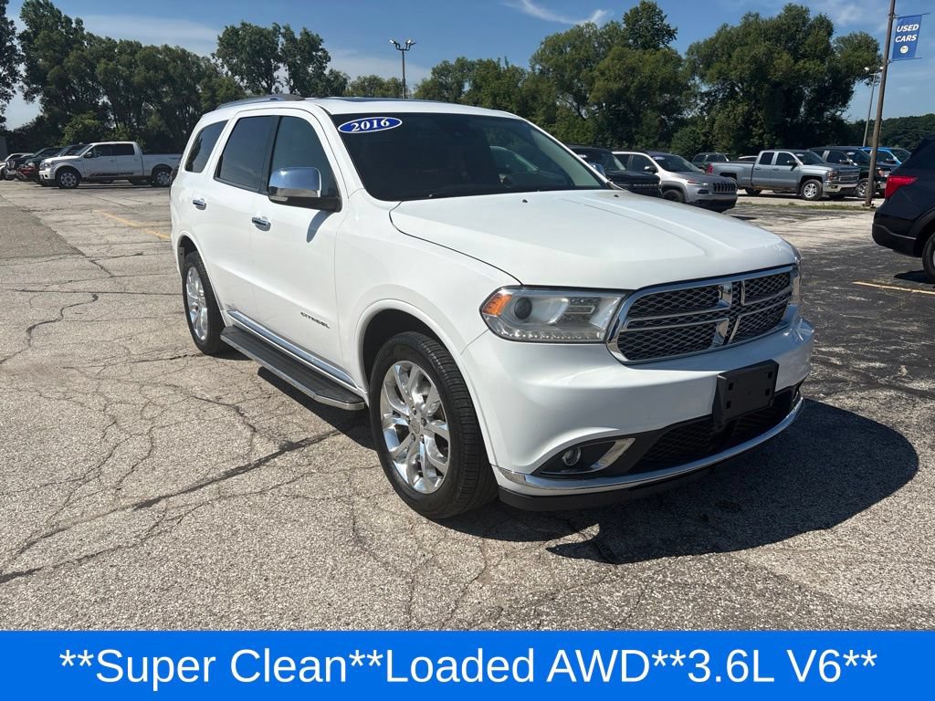 Used 2016 Dodge Durango Citadel w/ Technology Group AWD/4WD image 3