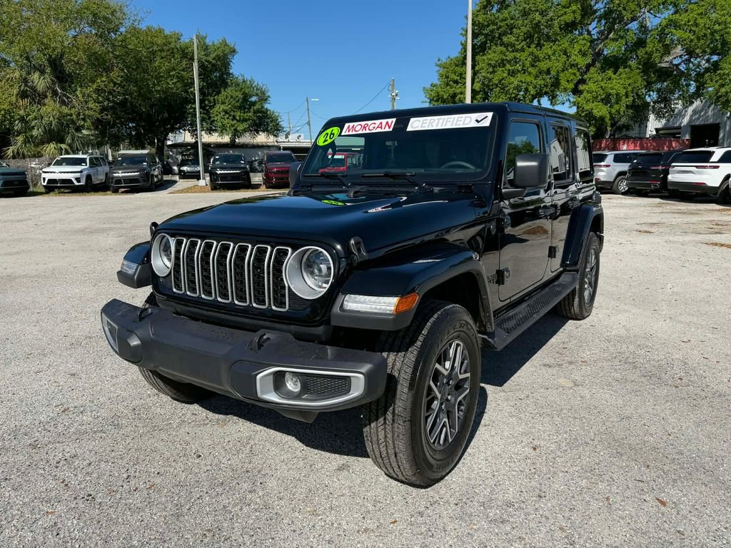 Certified 2026 Jeep Wrangler Sahara AWD/4WD image 2