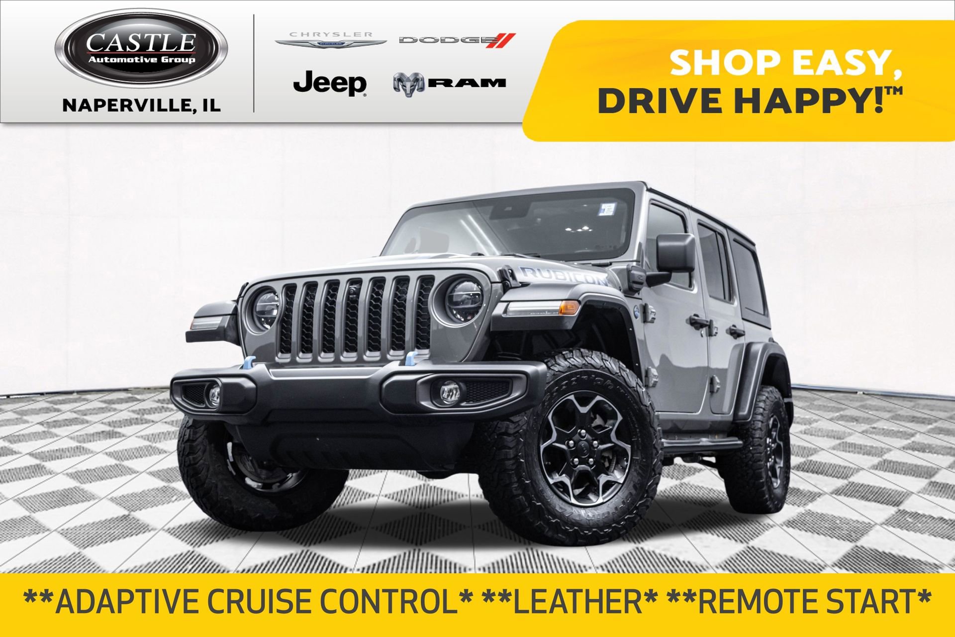 Used 2021 Jeep Wrangler Unlimited Rubicon 4xe w/ Cold Weather Group