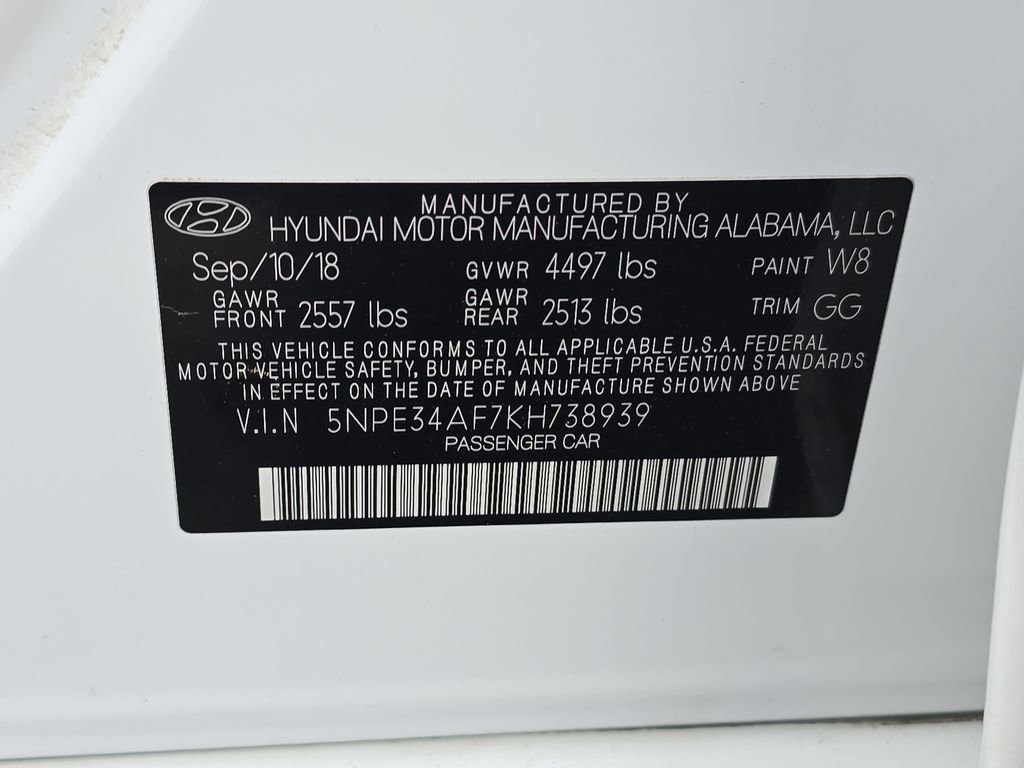 Used 2019 Hyundai Sonata SEL FWD image 32