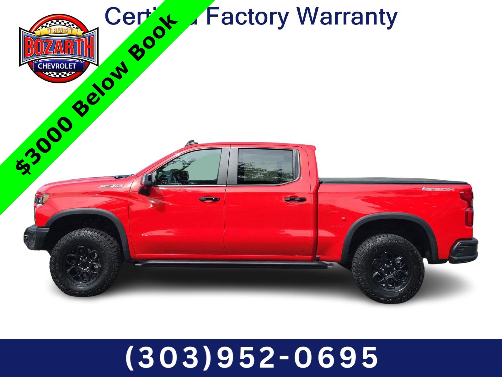 Certified 2025 Chevrolet Silverado 1500 ZR2 w/ ZR2 Bison Edition