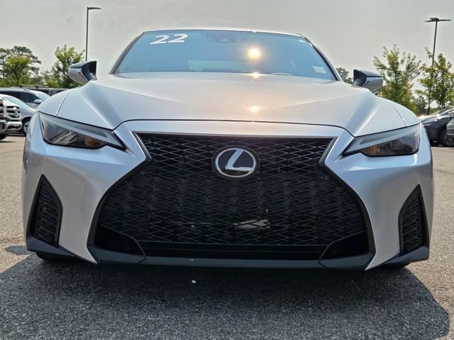 Certified 2022 Lexus IS 350 F Sport w/ Accessory Package RWD image 8