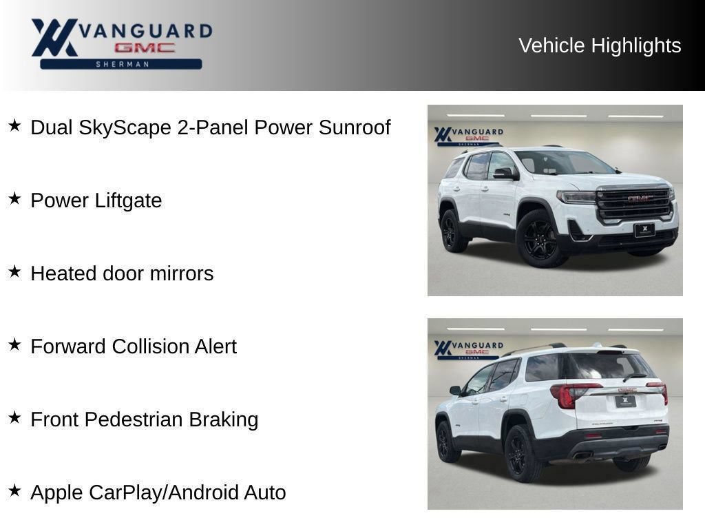 Used 2020 GMC Acadia AT4 w/ Driver Alert Package II AWD/4WD image 23