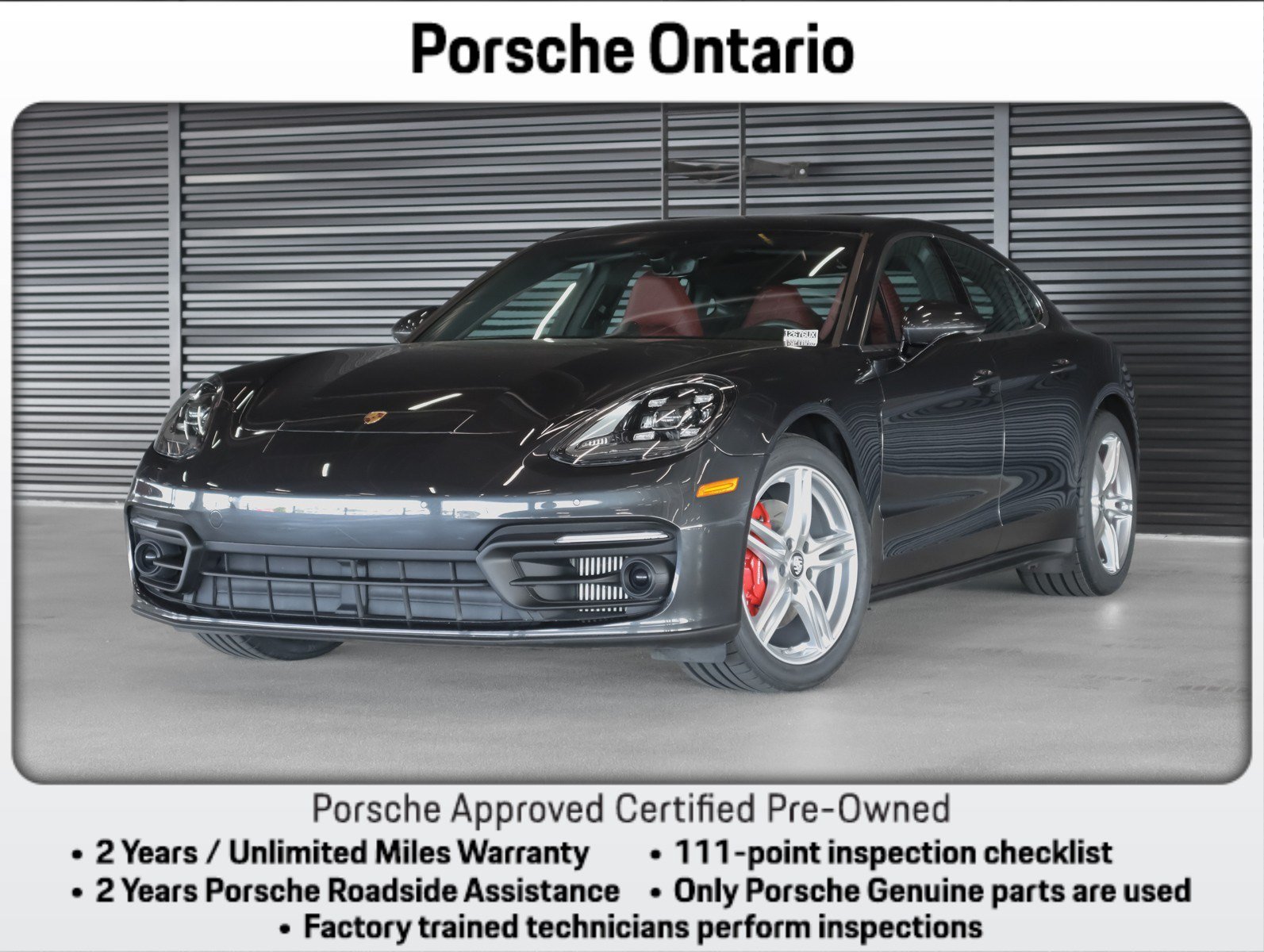 Certified 2023 Porsche Panamera 4S