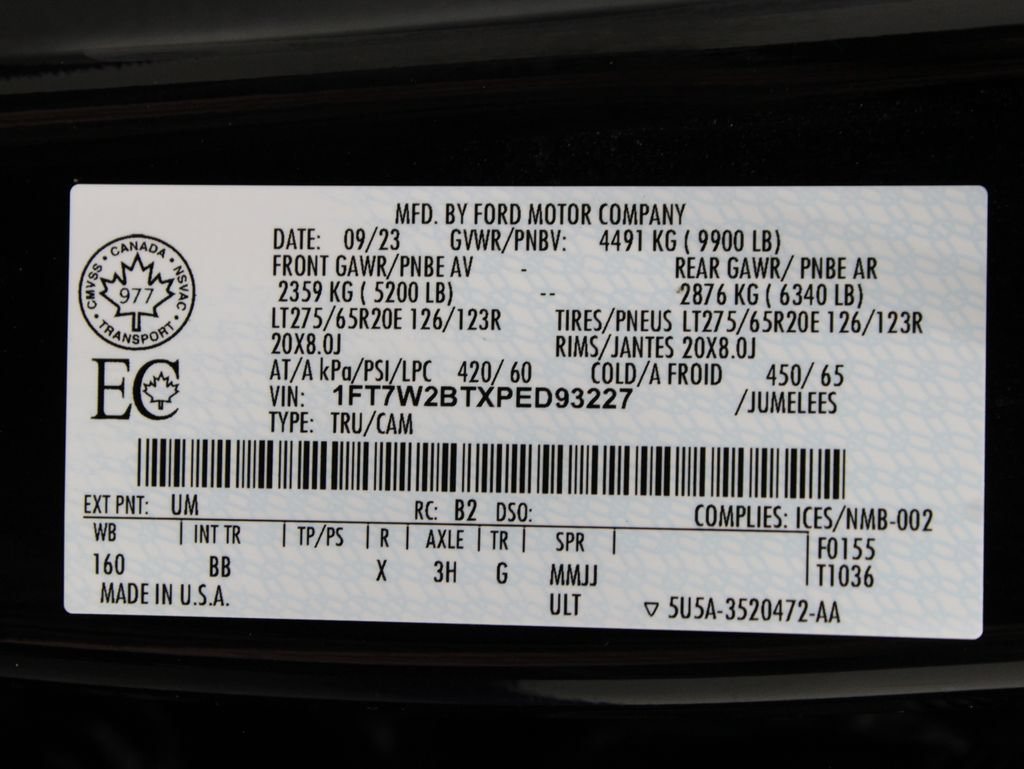 Used 2023 Ford F250 Platinum AWD/4WD image 85