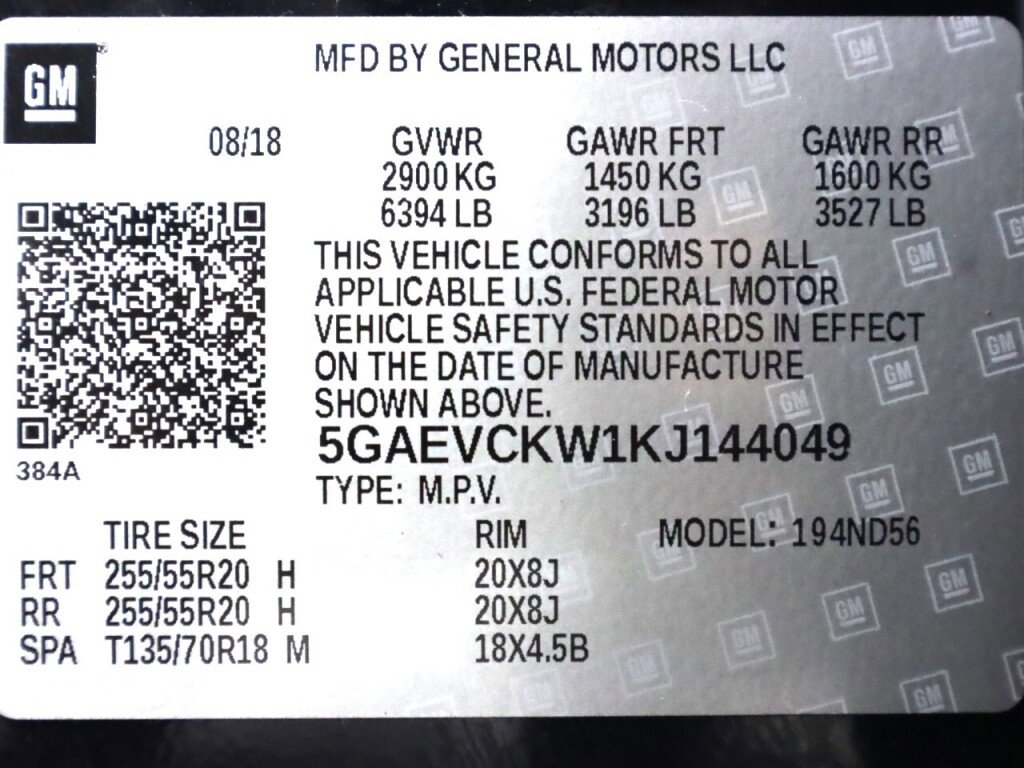 Used 2019 Buick Enclave Avenir w/ Avenir Technology Package image 50