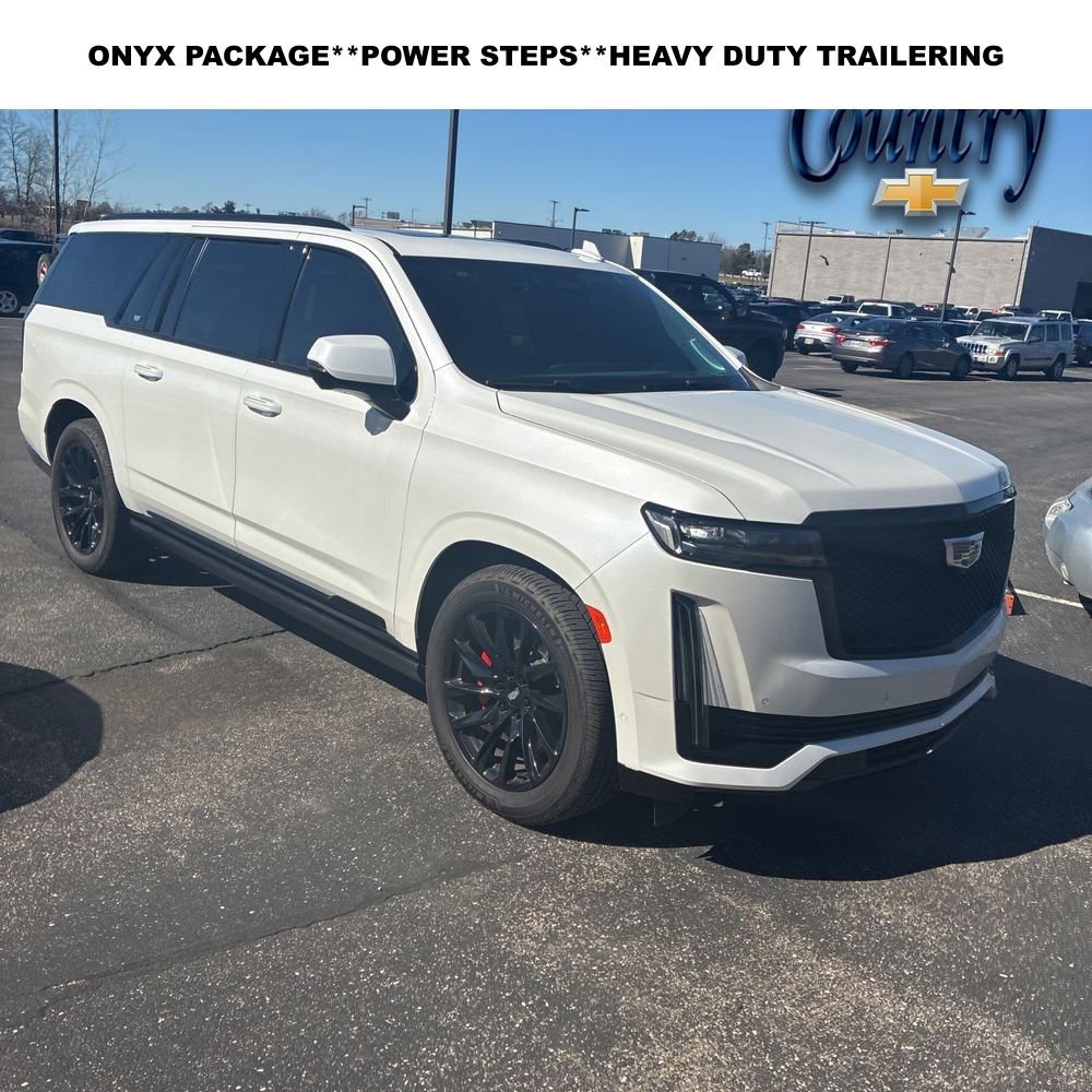 Used 2024 Cadillac Escalade ESV Sport Platinum w/ LPO, ONYX Package