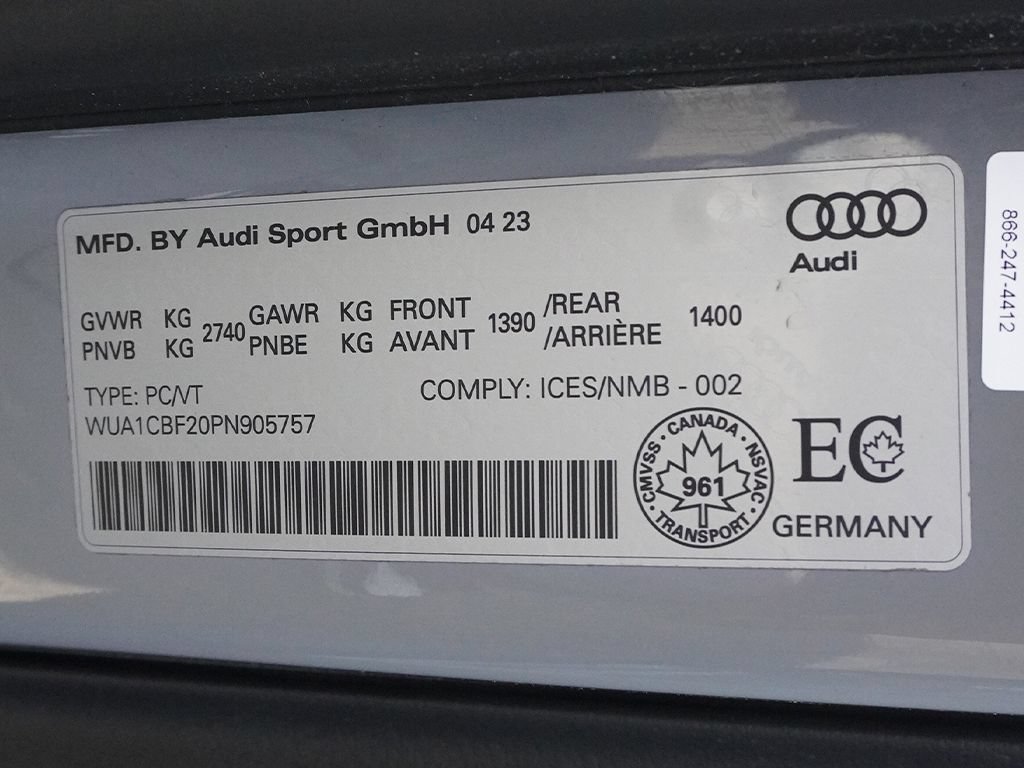 Used 2023 Audi RS 6 AWD/4WD image 55