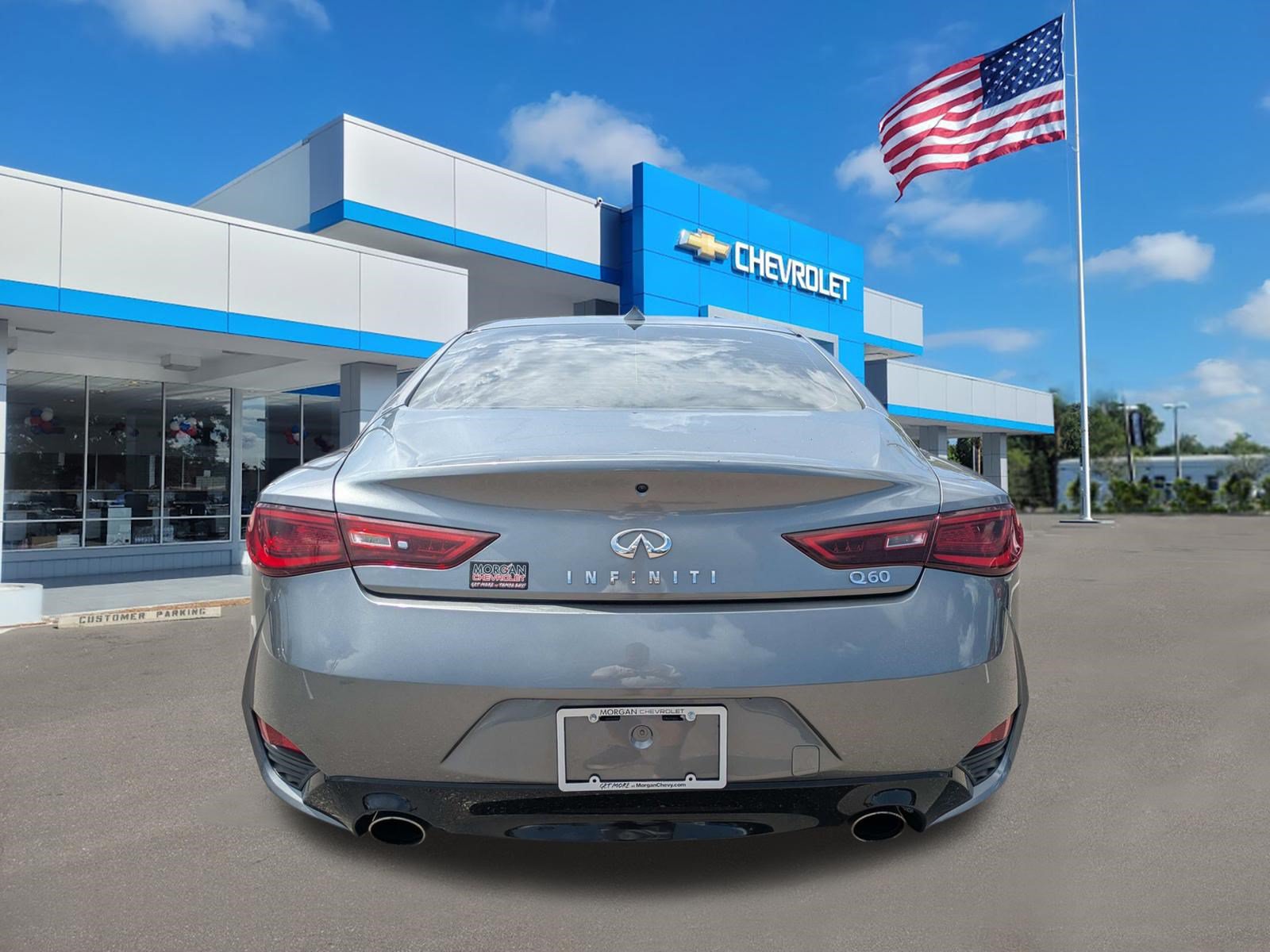 Used 2020 INFINITI Q60 3.0t Luxe RWD image 4